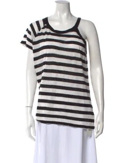 Pre-owned Iro Linen Striped T-shirt In Multi