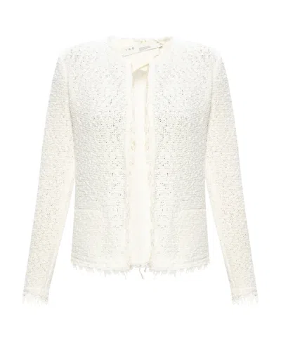 Iro Logo Casual Jacket In White