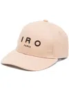 Iro Logo-embossed Cotton Cap In Neutrals