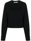 Iro Logo-print Cotton Sweatshirt In Schwarz
