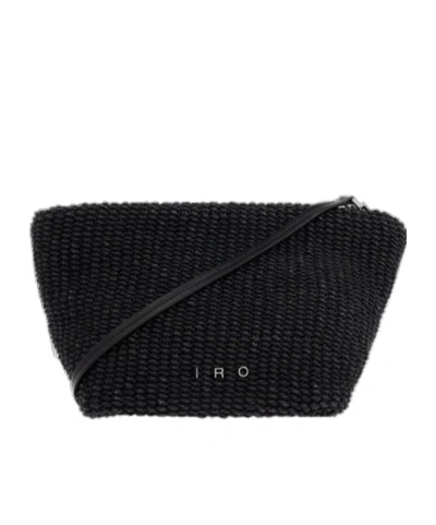 Iro Logo Shoulder Bag In Black