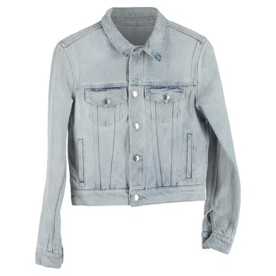 Iro Loka Jacket In Blue Cotton Denim