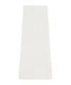 Shop Iro Long Loose-knit Skirt In White