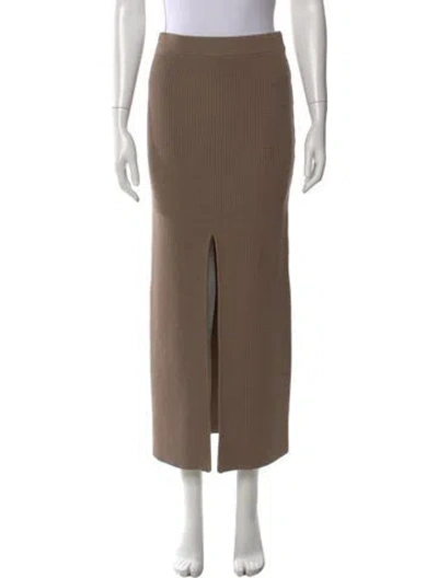 Pre-owned Iro Long Skirt In Brown