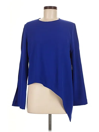 Pre-owned Iro Long Sleeve Blouse In Blue
