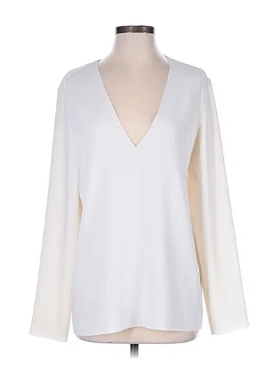 Pre-owned Iro Long Sleeve Blouse In Ivory