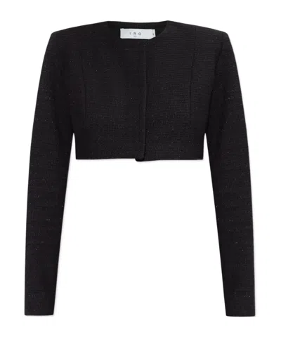 Iro Long Sleeve Casual Jacket In Black