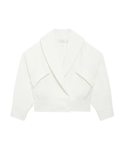 Iro Long Sleeve Casual Jacket In White