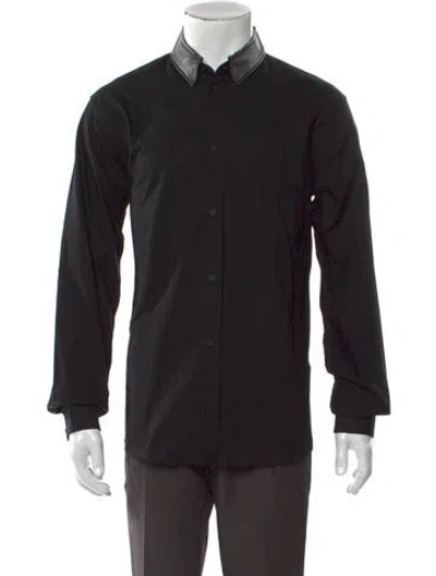 Pre-owned Iro Long Sleeve Dress Shirt W/ Tags In Black