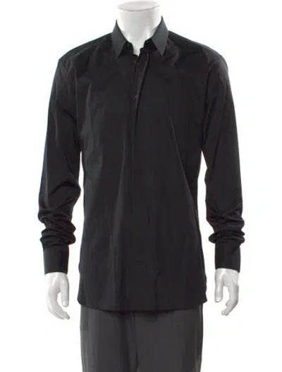 Pre-owned Iro Long Sleeve Dress Shirt W/ Tags In Black