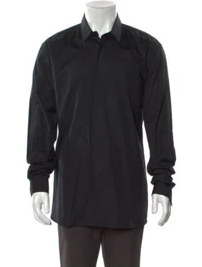 Pre-owned Iro Long Sleeve Dress Shirt W/ Tags In Black