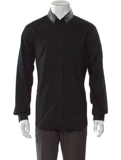 Pre-owned Iro Long Sleeve Dress Shirt W/ Tags In Black