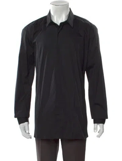 Pre-owned Iro Long Sleeve Dress Shirt W/ Tags In Black