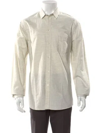 Pre-owned Iro Long Sleeve Dress Shirt W/ Tags In Neutral