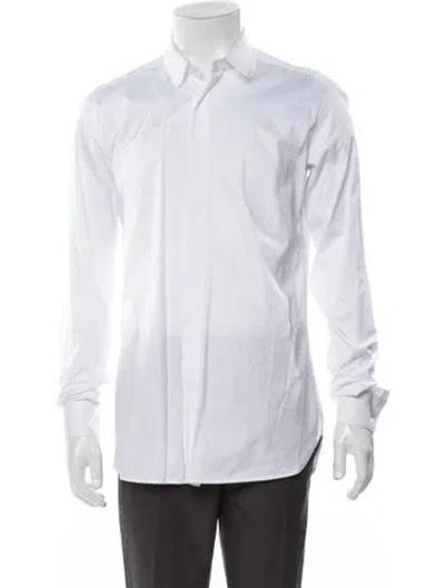 Pre-owned Iro Long Sleeve Dress Shirt In White
