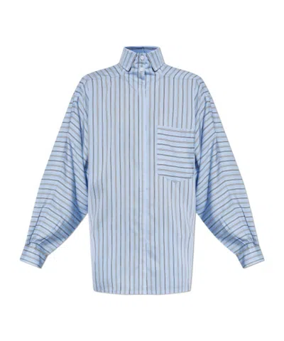 Iro Long Sleeve Shirt In Blue