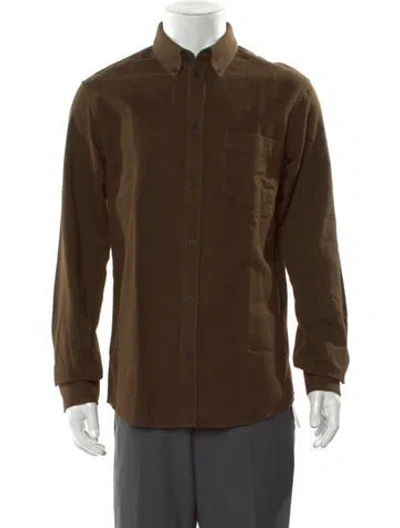 Pre-owned Iro Long Sleeve Shirt W/ Tags In Brown
