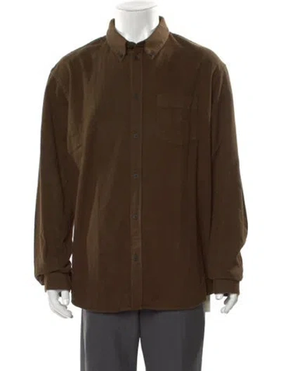Pre-owned Iro Long Sleeve Shirt W/ Tags In Brown