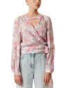 Iro Long Sleeve Top In Multi
