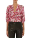 Iro Long Sleeve Top In Pink