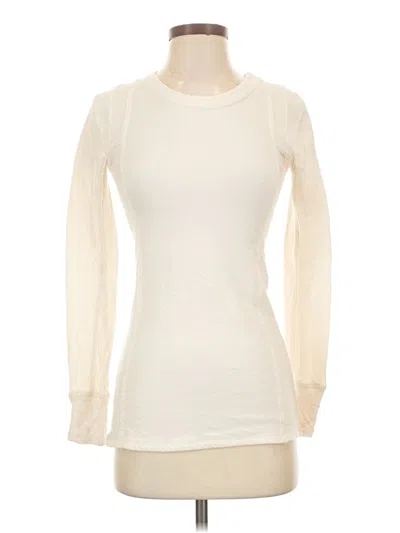 Pre-owned Iro Long Sleeve T-shirt In Ivory