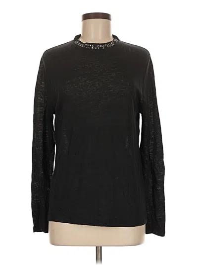 Pre-owned Iro Long Sleeve Turtleneck In Black