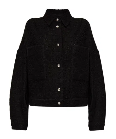 Iro Long-sleeved Casual Jacket In Black