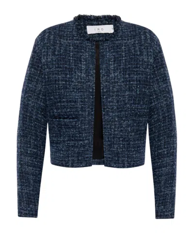 Iro Long-sleeved Casual Jacket In Black