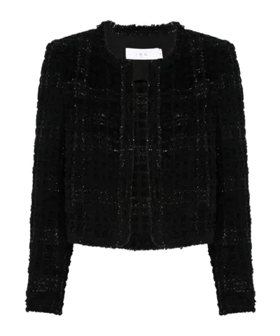 Iro Long-sleeved Casual Jacket In Black