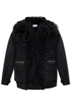 Iro Long-sleeved Casual Jacket In Black