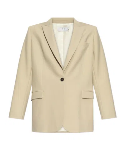 Iro Long-sleeved Casual Jacket In Nude