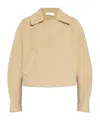Iro Long-sleeved Casual Jacket In Nude