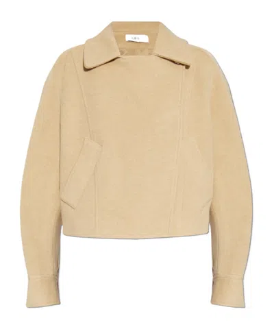 Iro Long-sleeved Casual Jacket In Nude