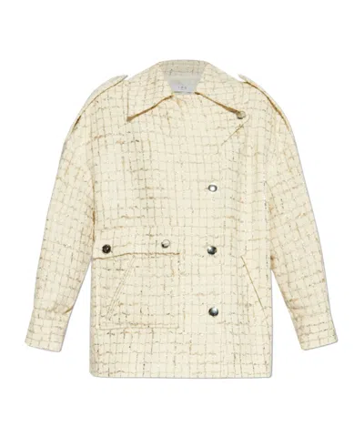 Iro Long-sleeved Casual Jacket In Nude