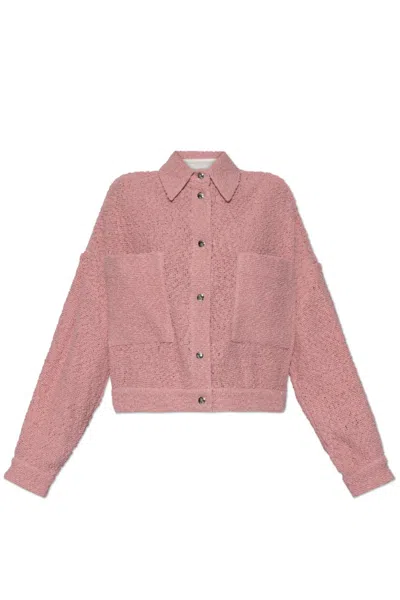 Iro Long-sleeved Casual Jacket In Pink