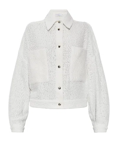 Iro Long-sleeved Casual Jacket In White