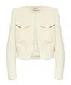 Iro Long-sleeved Casual Jacket In White