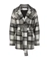 Iro Pamae Checked Belted Coat