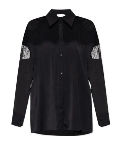 Iro Long-sleeved Shirt In Black