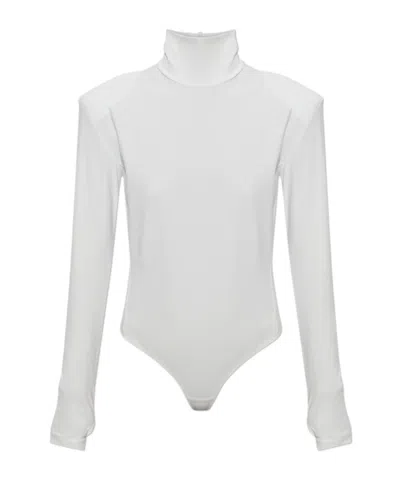 Iro Long-sleeve Bodysuit In White