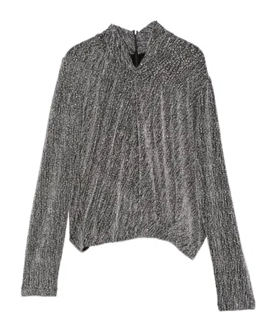 Iro Long-sleeved Blouse In Gray