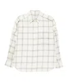 Iro Check-pattern Button-down Shirt In Gray