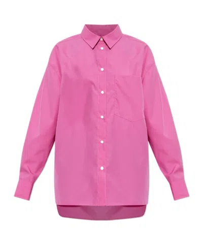 Iro Long-sleeved Shirt In Pink