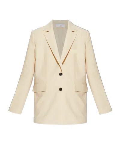 Iro Long-sleeved Suit Jacket In Neutral