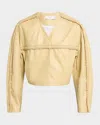 Iro Lonis Crop Leather Jacket