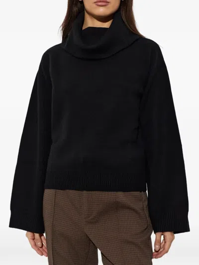Iro Lovefool Turtleneck Sweater In Black