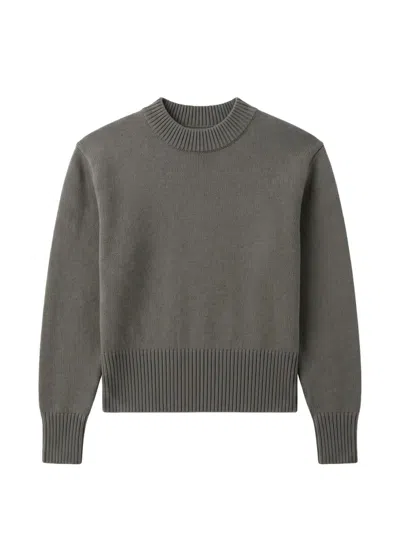 Iro Lovelie Ribbed-trim Crew-neck Sweater In Multi