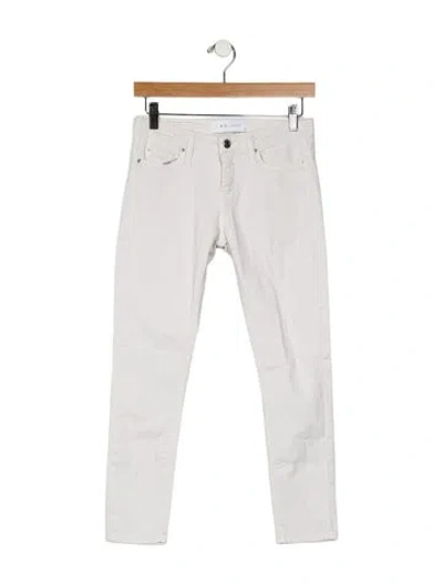 Pre-owned Iro Low-rise Skinny Leg Jeans In Neutral