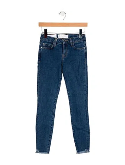 Pre-owned Iro Low-rise Skinny Leg Jeans W/ Tags In Blue