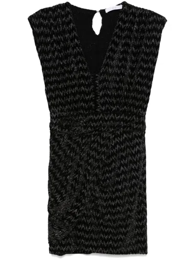Iro Lukani Mini Dress In Schwarz